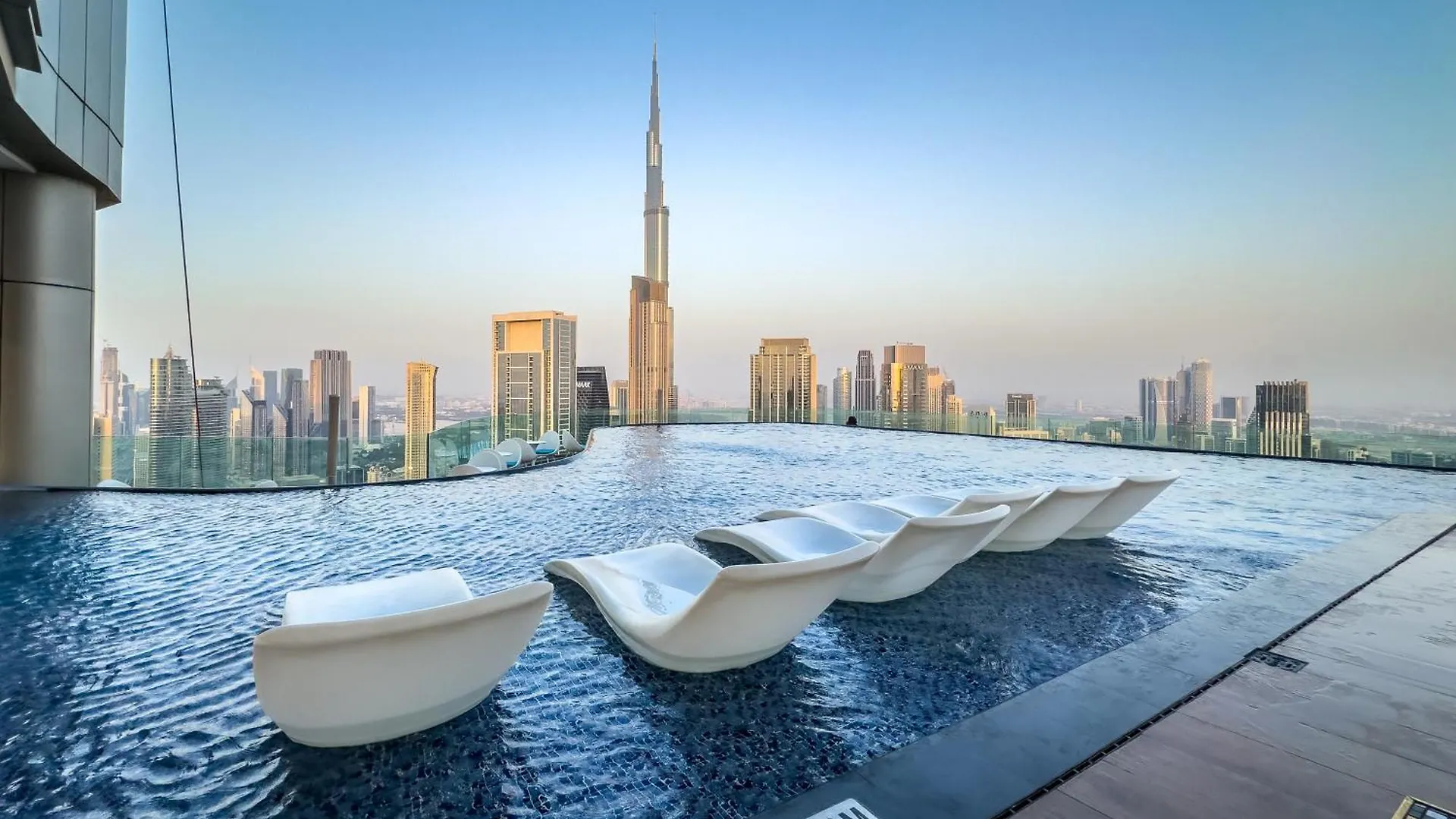 64Th Floor Rooftop Dream, Burj Khalifa View Pool, 2Br Apartment In Paramount Hotel Midtown Ντουμπάι 0*,  Ηνωμένα Αραβικά Εμιράτα