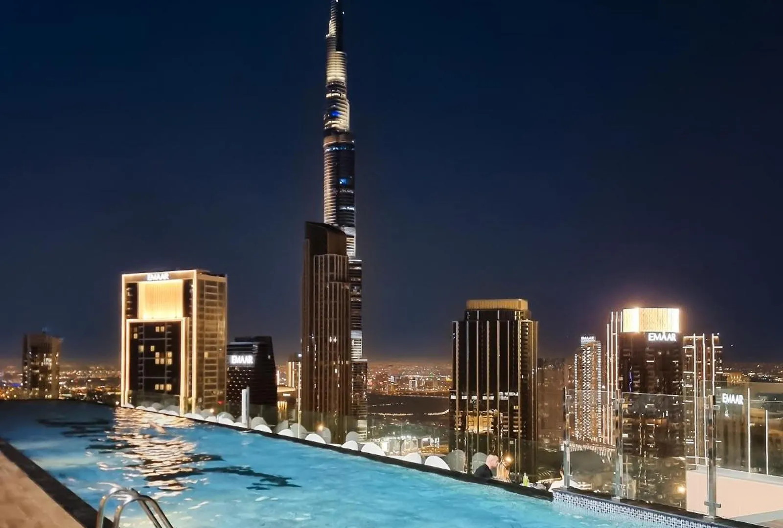 64Th Floor Rooftop Dream, Burj Khalifa View Pool, 2Br Apartment In Paramount Hotel Midtown Ντουμπάι 0*,