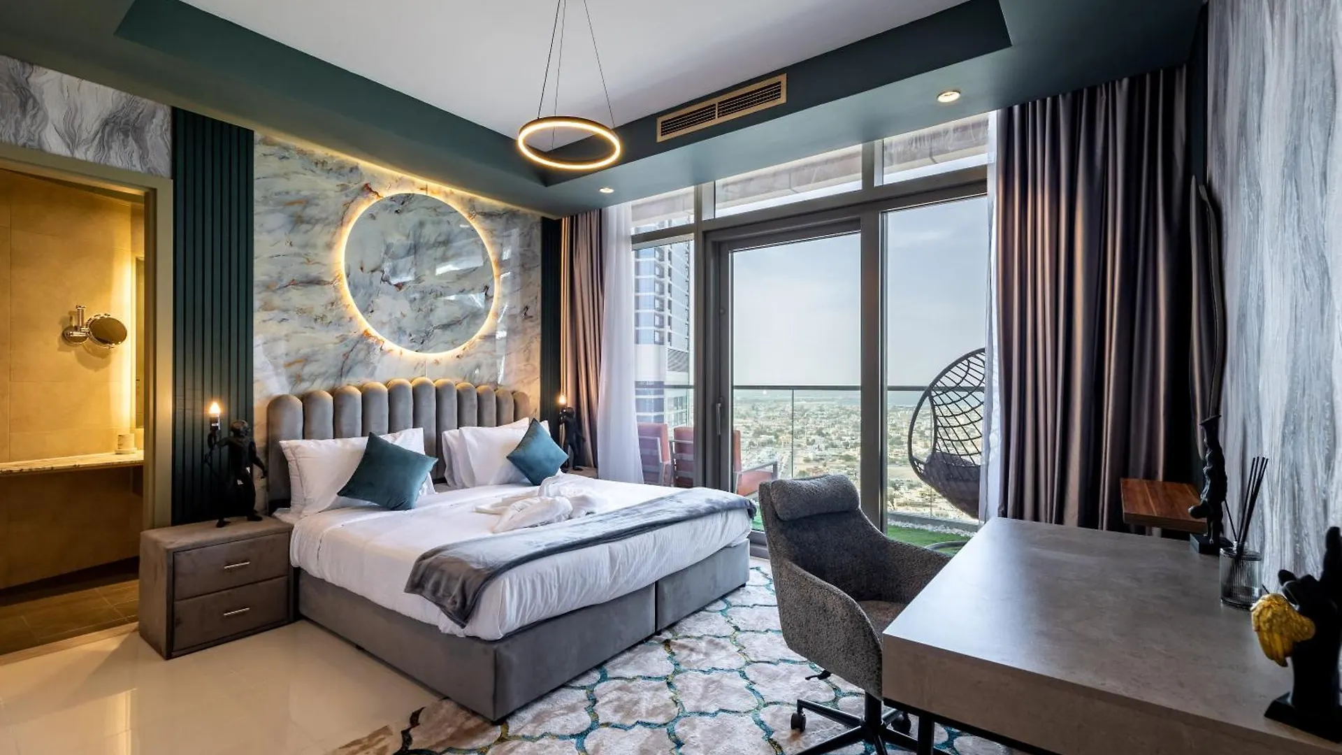 64Th Floor Rooftop Dream, Burj Khalifa View Pool, 2Br Apartment In Paramount Hotel Midtown Ντουμπάι 0*,  Ηνωμένα Αραβικά Εμιράτα